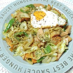 M*Pの作ってみた!投稿(【カレー焼きそば】ピリッとスパイシー焼きそば)