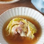 【1/4玉、秒で消える】丸ごとキャベツのとろ旨スープ