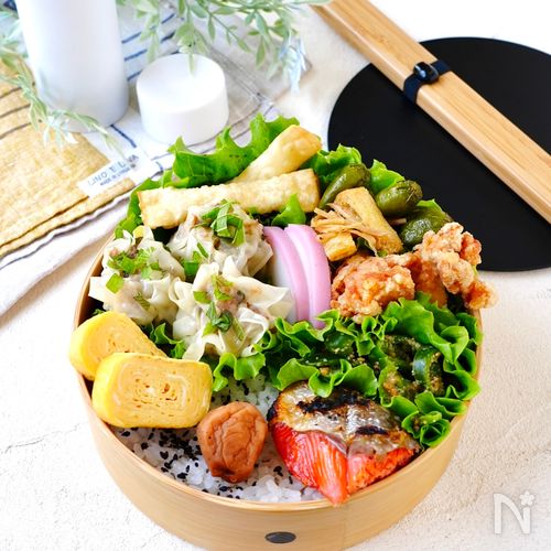 低糖質の大葉えびシュウマイ弁当