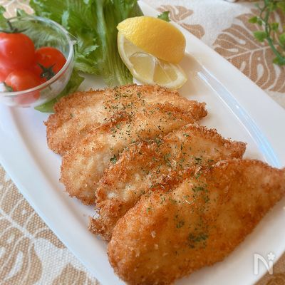 簡単手軽☆カレー･マヨの鶏ささみフライ