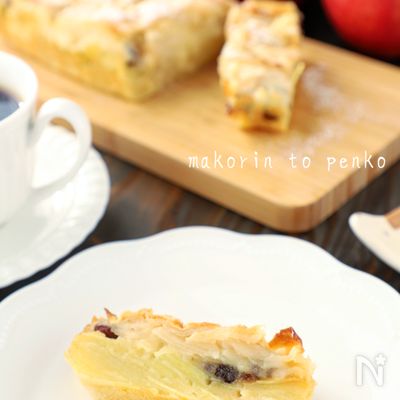 HM・卵無し＊さつまいもとりんごのガトーインビジブル