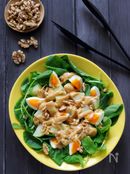 ピーナッツバタードレッシングで、ニース風ジャンクサラダ