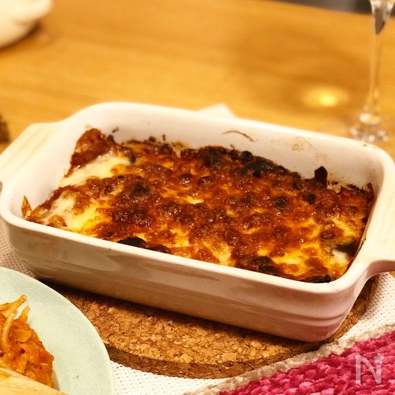 ヘルシー！簡単！ソイミートで作るミートグラタン