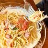 미키の作ってみた!投稿(冷製レモンクリームパスタ)