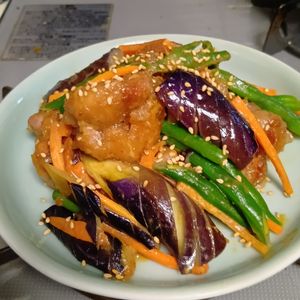 1535679の作ってみた!投稿(【ごはんが進む！】鶏肉となすの味噌マヨ照り焼き)