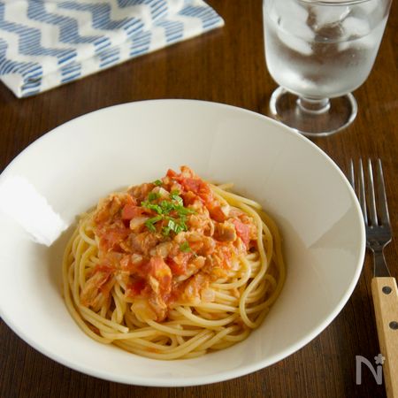 子ども喜ぶ トマトとツナのパスタ By 増田陽子 レシピサイト Nadia ナディア プロの料理家のおいしいレシピ