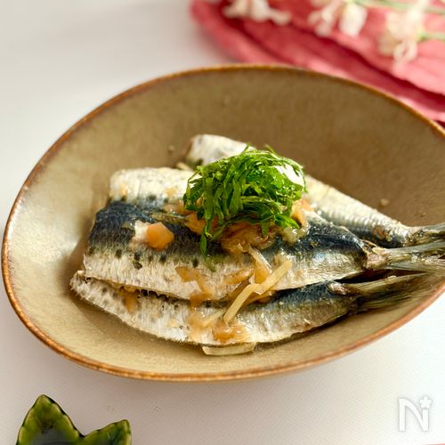 さっぱり♡いわしの梅生姜煮【簡単・ヘルシー】