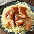 15分で完成【鶏むねごま味噌丼】タレ絶品