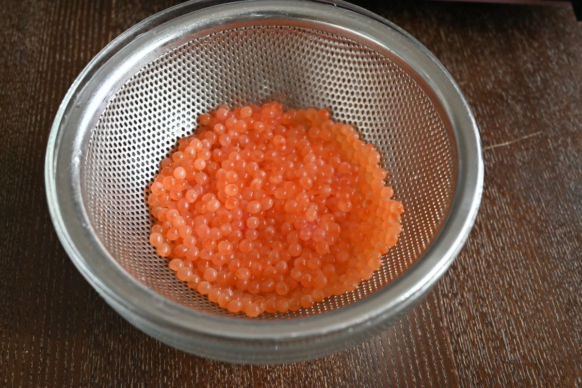 筋子醤油２ｋ さくら 筋子（いくら）の醤油漬け by 江麻子 【クックパッド】 簡単