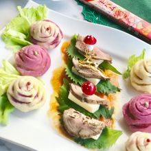 ローストラムのチーズピンチョス&チーズインマッシュポテト