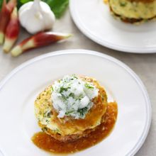 薬味が主役のヘルシー豆腐ハンバーグ