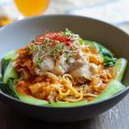 しっとり＆さっぱり豚しゃぶで【冷しゃぶ担々麺】