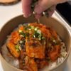 10分で完成!【さばケチャップ丼】の工程6