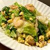 michuの作ってみた!投稿(【えびと卵のねぎ塩キャベツ炒め】ご飯にもお酒のあてにも♪)