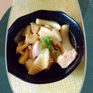 チョロリスの作ってみた!投稿(【豚肉とたけのこの煮物】煮るだけ簡単♪春の煮物おかず♡)
