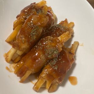 Mariの作ってみた!投稿(時間の節約♪包丁不要ですぐ出来る！『肉巻きポテト』)