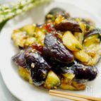 レンチンで♪簡単なすの甘辛照り焼き