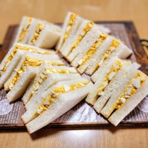 ナムディの作ってみた!投稿(濃厚たまごサンド【カレー粉でコクうま】)