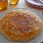 余ったそうめんで！ぱりとろチーズ焼き