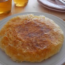 余ったそうめんで！ぱりとろチーズ焼き