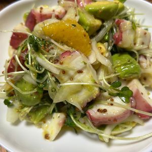 ゆくゆくの作ってみた!投稿(【デパ地下級】タコと甘夏の白だし×粒ます絶品マリネ)
