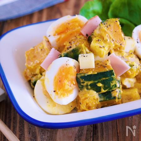 ワンボウルでラクラク かぼちゃのデリ風 コンソメサラダ By ｙｕｕ レシピサイト Nadia ナディア プロの料理家のおいしいレシピ