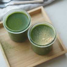 【砂糖・生クリーム・卵・ゼラチン不使用】抹茶のひんやりプリン