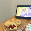 お腹空いたねこの作ってみた!投稿(ポリ袋で!油分・卵なし!【米粉ミルクスコーン】)