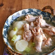 ほろほろ手羽元とかぶの旨塩煮