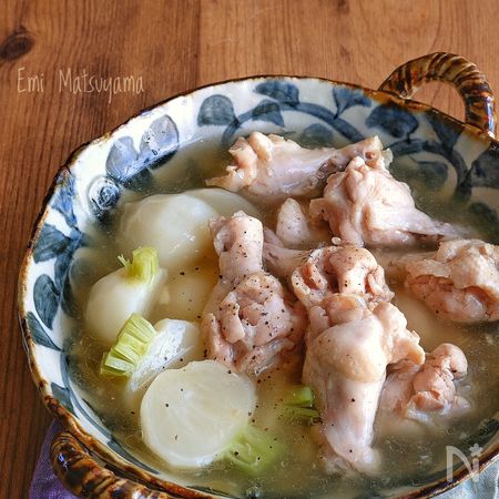 ほろほろ手羽元とかぶの旨塩煮 By 松山絵美 レシピサイト Nadia ナディア プロの料理家のおいしいレシピ