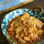 にんにく香るこっくり鶏肉豆腐・豆腐の水切り不要！