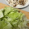鶏肉とキャベツのだしのり炒めの工程2