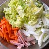 こくうま！白菜のミルクスープの工程1