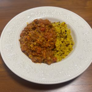 こむぎの作ってみた!投稿(レンズ豆のキーマカレー)