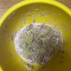 青リンゴの作ってみた!投稿(【白菜とツナの和風サラダ】子供爆食レシピ♡︎)