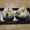 ももの作ってみた!投稿(子供も大人も大好きな味!甘辛ツナマヨと大葉のおにぎり)