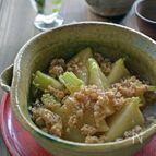 基本の和食♪かぶのそぼろ煮