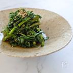 【レンジで簡単】春菊の胡麻和え