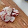 初夏の疲労回復に!【レタスと新玉ねぎとたこの梅レモンサラダ】の工程1