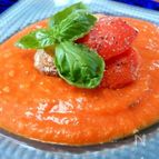 お水を足さない冷たい食べるトマトスープ
