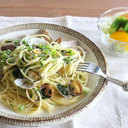 あさりと青さのりのパスタ By 貞本紘子 レシピサイト Nadia ナディア プロの料理家のおいしいレシピ