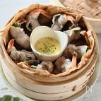 蒸してヘルシー韓国料理♡【海老ロールサムギョプサル】