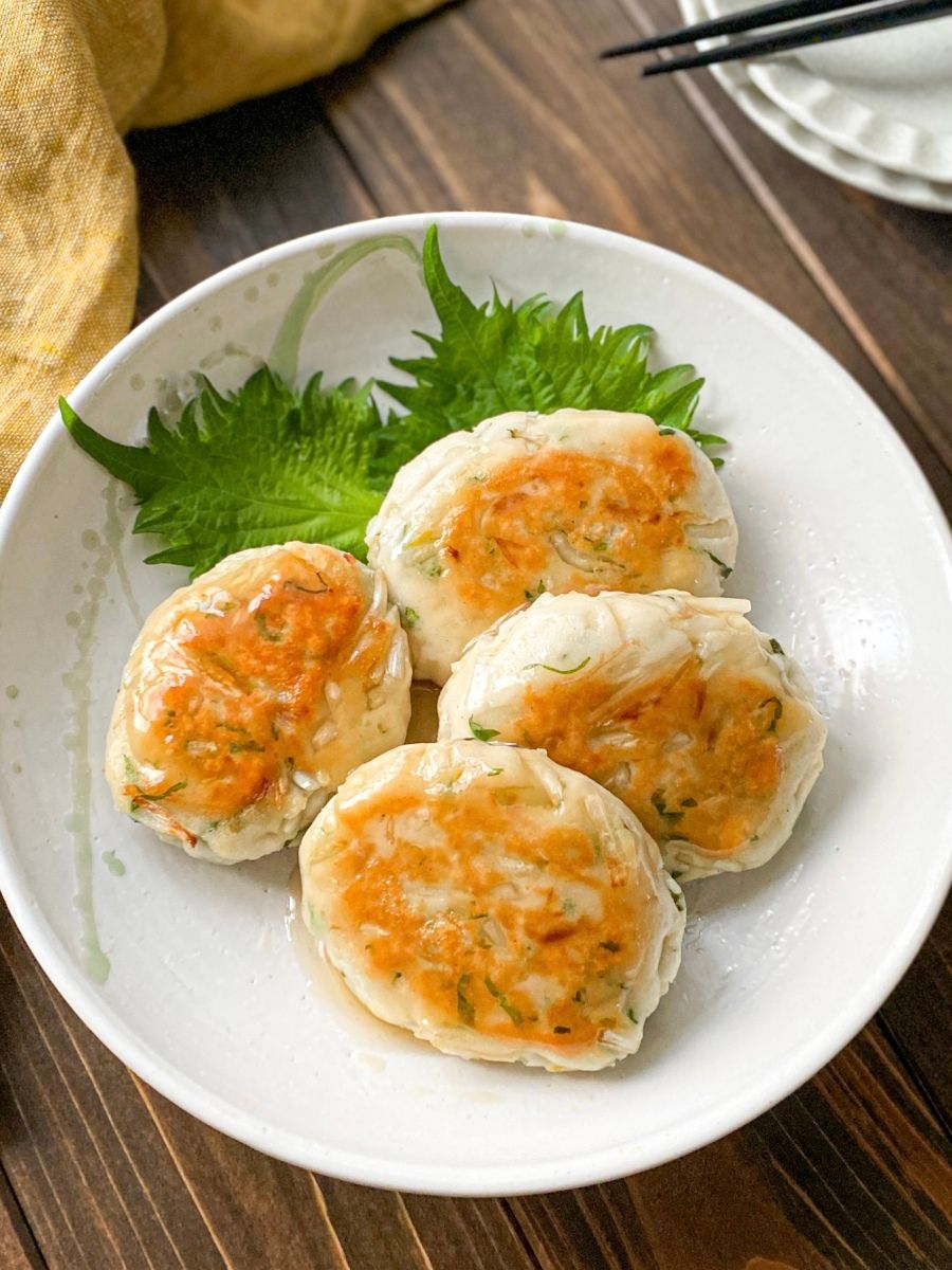 トロっと節約ヘルシ はんぺんもやしの和風あんかけバーグ レシピサイトnadia