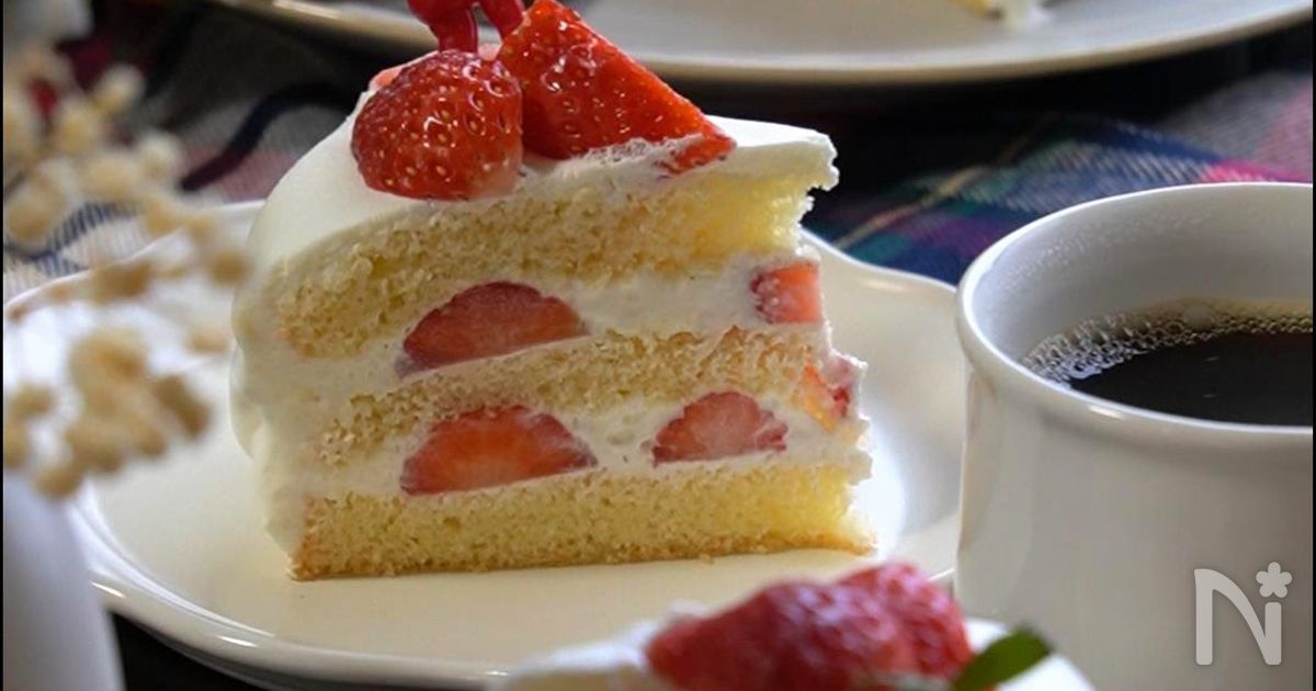 【とろける苺のショートケーキ】ナッペが苦手でも作れる！