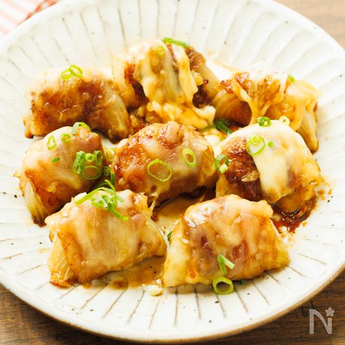 とろけるチーズ【新玉の肉巻き】