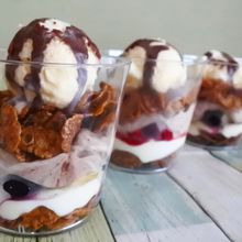 子どもと作れる♪おうちパフェ