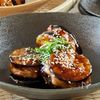 【茄子のはさみ焼き】とろける茄子と甘辛ダレが、絶妙に合う ⌾
