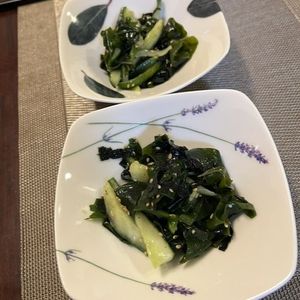 Hikeyの作ってみた!投稿(箸が止まらない【わかめときゅうりの旨ナムル】)