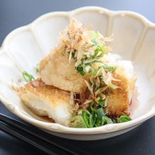 【さっぱりポン酢の揚げ餅】ちょい足しスパイスで奥深い味わい