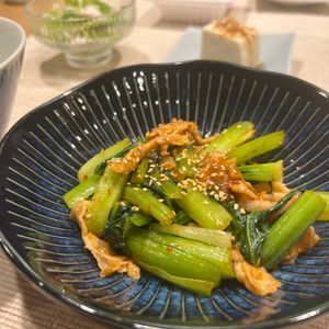 1310187の作ってみた!投稿(小松菜と豚こま肉のスタミナ炒め)